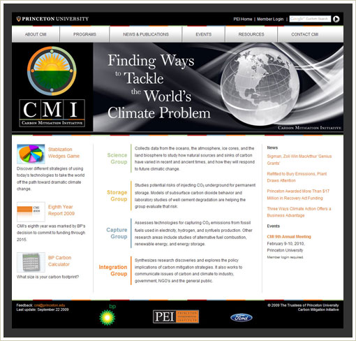 Carbon Mitigation Initiative