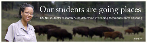 Our students are going places ...